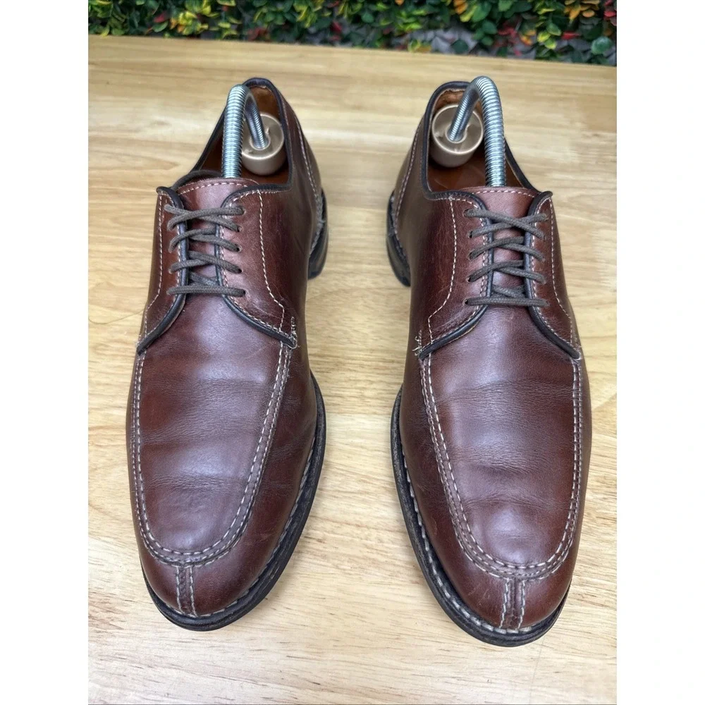 Allen Edmonds Clark Street 1906 Split Toe Brown CXL Men's Dainite Soles‎ Men's 8
